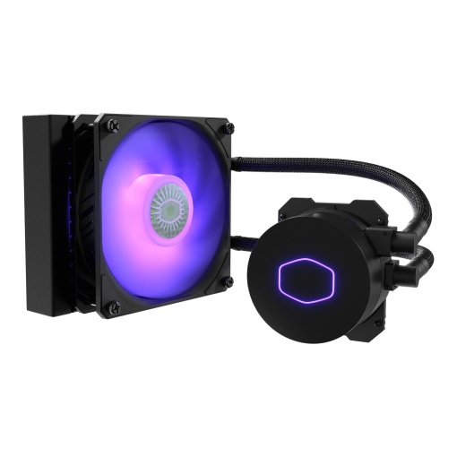 Cooler Cooler Master "MASTERLIQUID ML120L V2 RGB", compatibil skt. Intel si AMD, racire cu lichid, ventilator 120 mm, 1800 rpm, iluminat RGB, "MLW-D12M-A18PC-R2"