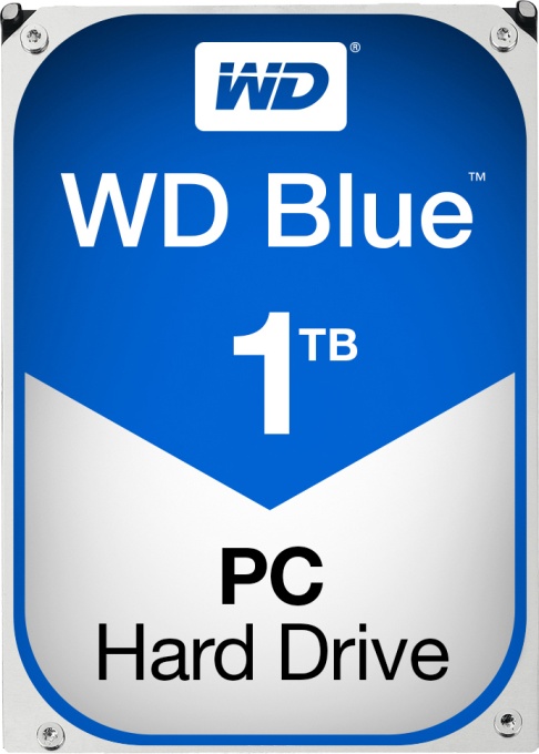 HDD WD 1 TB, Blue, 7.200 rpm, buffer 64 MB, pt. desktop PC, "WD10EZEX"