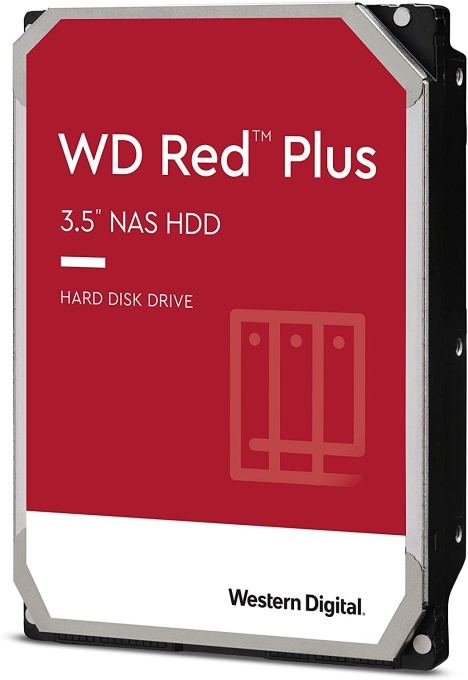 HDD WD 12TB, Red Plus, 7.200 rpm, buffer 256 MB, pt NAS, "WD120EFBX"
