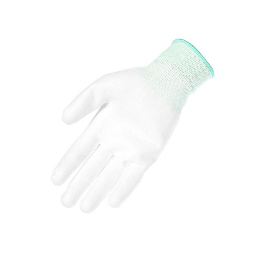 Set Manusi Antistatice pentru Curatarea Componentelor, Basekit, Marime M, Alb