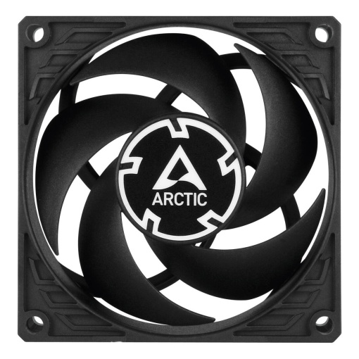 Ventilator ARCTIC P8 PWM PST, 80x80x25mm, 3000 rpm, 4 Pini PWM, 4 Pini Socket, Negru ACFAN00151A