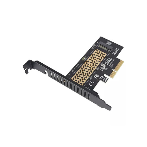 Adaptor SSD M.2 NVMe la PCI-E 4.0 X16, Basekit, Indicator LED, Disipare Rapida a Caldurii