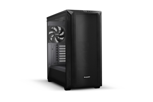 CARCASA be quiet! "SHADOW BASE 800", Middle Tower, ATX, fara sursa, 3xfan,USB 3.2 gen 1x2,USB Type-C x 1,audio+mic,PSU shroud, 7 sloturi expansiune, iluminare , negru, "BGW60"