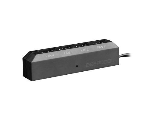 FAN HUB DEEPCOOL pt. 4 ventilatoare, control PWM, "FH-04" "DP-F04PWM-HUB"