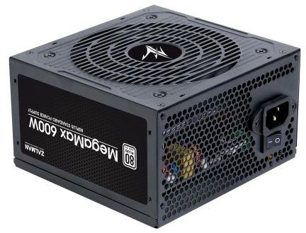 SURSA Zalman "TXII", 600W, certificare 80 Plus , non-modular, fan 120mm, negru, "ZM600-TXII"