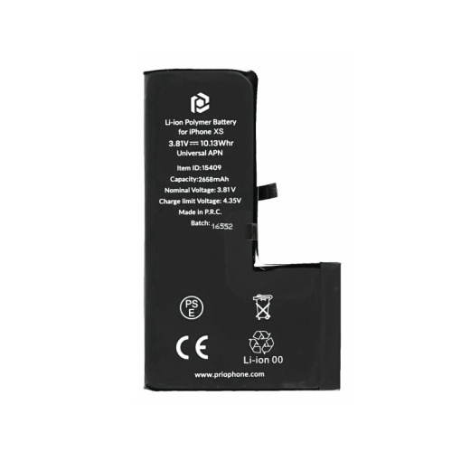 Acumulator Prio pentru Apple iPhone XS, Li-ion 2600 mAh, APN Universal