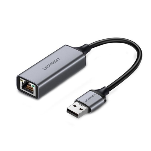 Adaptor USB 3.0 la Gigabit Ethernet RJ45, Ugreen 50922, 1000Mbps, Gri