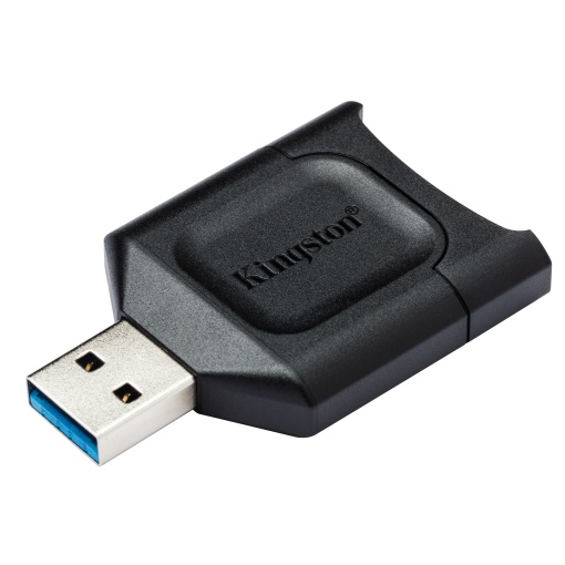 CARD READER extern KINGSTON, interfata USB 3.0, citeste/scrie: SD, micro SD, plastic, negru, "MLP"
