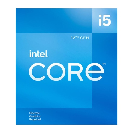 CPU INTEL i5-12400F, skt LGA 1700, Core i5, frecventa 2.5 GHz, turbo 4.4 GHz, 6 nuclee, putere 65 W, cooler stock inclus, "BX8071512400F"