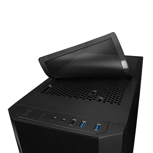 CARCASA CHIEFTEC ELOX, Middle Tower, Mini ITX, mATX, ATX, fara sursa, USB 3.0 x 2, USB 2.0 x 1, Jack 3.5mm x 2, mesh , "AS-01B-OP"