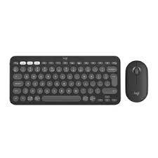 KEYBOARD +MOUSE COMBO PEBBLE 2/GRAPHITE 920-012239 LOGITECH "920-012239"