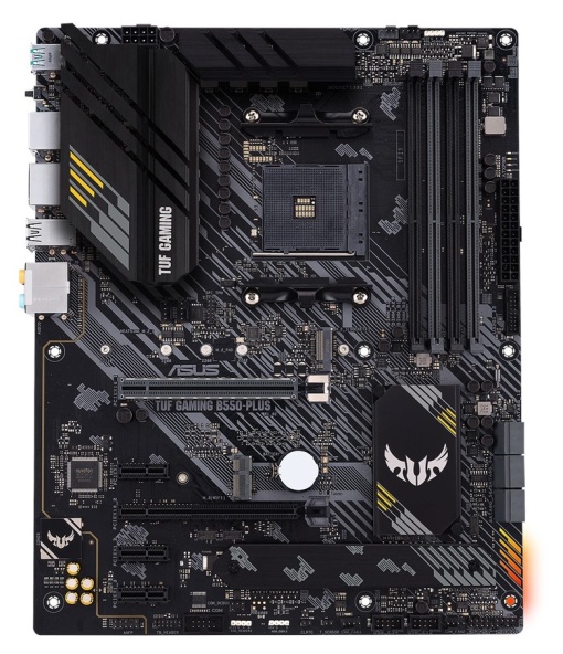 PLACA de BAZA Asus "TUF GAMING B550+", skt AM4, ATX, AMD B550, 4 x DDR4, max. 128 GB, 6 x SATA, 2 x M.2, 7.1, "TUF GAMING B550+"
