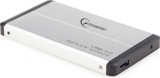 RACK extern GEMBIRD, pt HDD/SSD, 2.5 inch, S-ATA, interfata PC USB 3.0, aluminiu, argintiu, "EE2-U3S-2-S"