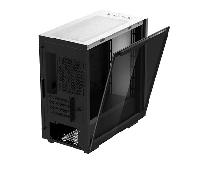 CARCASA DEEPCOOL, Middle Tower, mATX, "MACUBE 110 WH"., fara sursa, sticla securizata, 1 x fan, USB 3.0 x 2, Jack 3.5mm, mesh , "R-MACUBE110-WHNGM1N-G-1"
