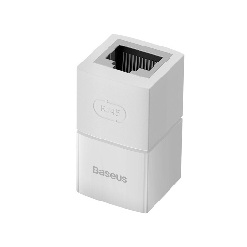 Set 10 x Adaptor Retea Cupla RJ45 Mama la RJ45 Mama, Baseus, 1 Gbps, Alb