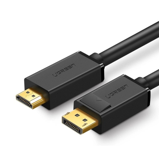 Cablu Adaptor DisplayPort la HDMI, Ugreen DP101, 4K@30Hz, 28AWG, Negru, 1/5/2/3 m