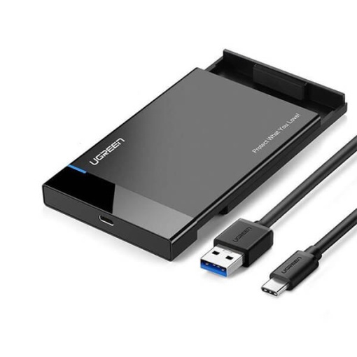 Carcasa rack Premium pentru HDD/SSD extern 2.5 Ugreen US221 50743, 2.5 inch, SATA, UASP