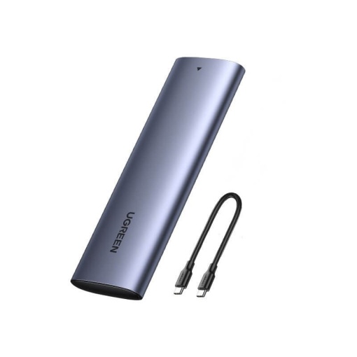 Carcasa Rack SSD M.2 NVMe PCIe, Ugreen CM499, USB Type-C 3.2 10 Gbps, Interfata M+B / M Key