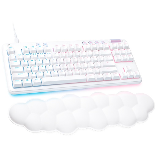 LOGITECH G713 Wireless Mechanical Gaming Keyboard - OFF WHITE - US INTL - LINEAR, "920-010678"