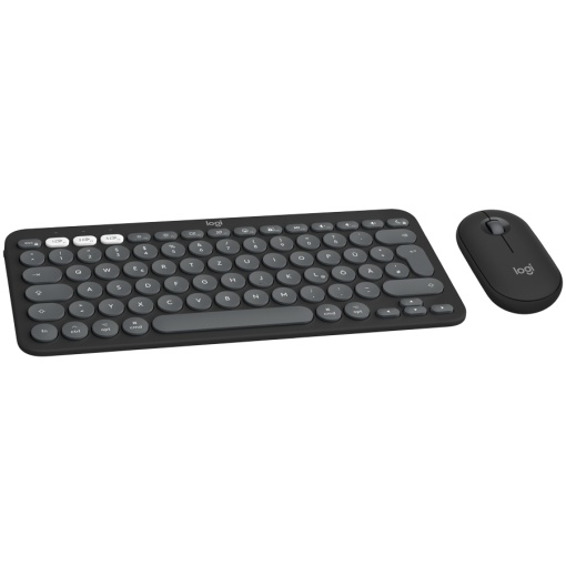 LOGITECH Pebble 2 Combo for Mac - TONAL GRAPHITE - (US) INTL - BT - N/A - INTNL-973 - MAC "920-012244"