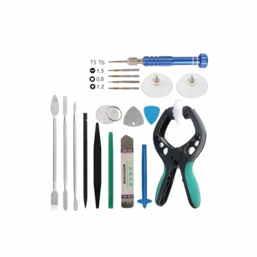 Set 21 in 1 Ustensile Reparatii Service, Basekit, Deschidere Carcase, Service Smartphone, Tableta, Laptop