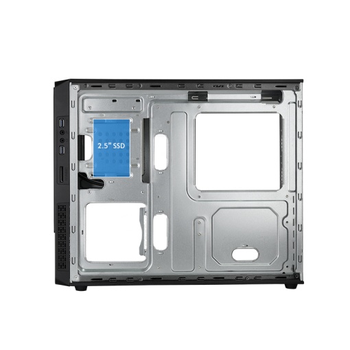 CARCASE Chieftec, "Uni" middle tower Black, 2xUSB3.2 Gen1, "UC-03B-OP"