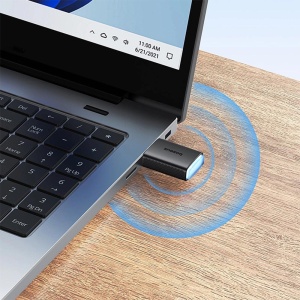 Adaptor USB Wireless, Baseus FastJoy, Dual-Band 2.4 Ghz si 5 Ghz, 650 Mbps, Negru - Img 3