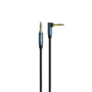 Cablu Audio Auxiliar, Jack 3.5mm (T) la Jack 3.5mm (T) la 90 Grade, Ugreen AV112, Albastru - Img 3