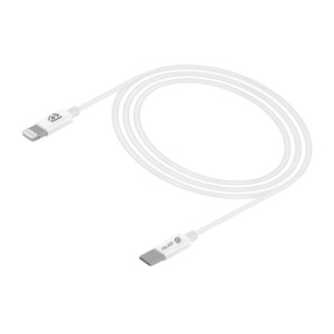 Cablu de Date si Incarcare Prio, USB Type-C la Lightning, 480 Mbps, Certificat MFI, 3A 18W, 1m, Alb - Img 5