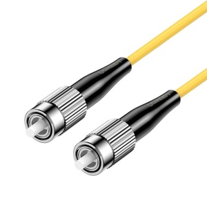 Cablu FC-FC Fibra Optica, Ugreen, Patchcord Single-Mode, 3 metri, Galben