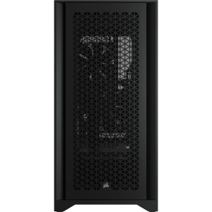 CARCASA CORSAIR Middle Tower,ATX, "4000D",fara sursa,sticla securizata,fanx2,USB 3.0x2,USB 3.1 gen 2 Type-C x 1,Jack 3.5 mmx1,mesh pt. filtrare praf,negru, "CC-9011200-WW"  - 4