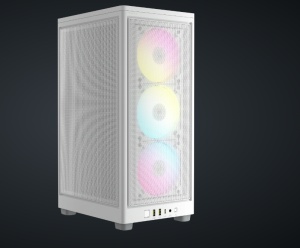 CR iCUE 2000D AIRFLOW RGB MINI-ITX WH "CC-9011247-WW"  - 1