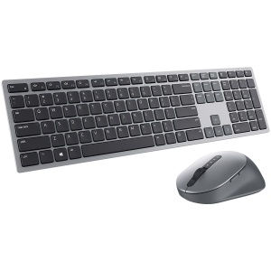 Dell Premier Multi-Device Wireless Keyboard and Mouse - KM7321W - US International (QWERTY), "580-AJQJ-05"