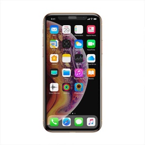 Folie Sticla Protectie Clear iPhone 11 Pro Max, XS Max, Baseus Rigid-Edge, Protectie Difuzor, 3D Full Glue 9H, 0.3 mm, Rama Antisoc - Img 2