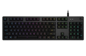 LOGITECH G512 Carbon RGB Mechanical Gaming Keyboard, GX Blue - CARBON - US INTL - USB - INTNL - G512 CLICKY  - 2