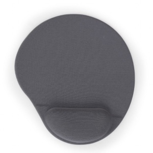 MousePAD GEMBIRD, cauciuc si material textil, 240 x 220 x 4 mm, gri, "MP-GEL-GR" - 2