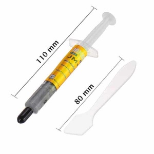 Pasta Termoconductoare Jakemy SW02, 6W/m-k, Seringa 3g, Spatula Aplicare - Img 4