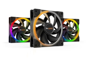Set 3x Ventilator Be Quiet! Light Wings, 120mm, 1700 rpm, Rifle Bearing, 4 Pini PWM, Led ARGB, BL076