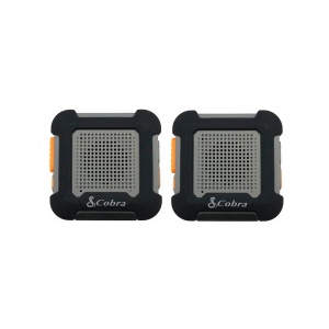 Statie Walkie Talkie PMR 446Mhz, Cobra, Raza 3 Km, Micro USB, 16 Canale, Negru