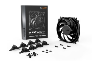 Ventilator Be Quiet! Silent Wings 4 PWM, 120mm, 2500 rpm, Fluid Dynamic Bearing, 4 Pini PWM, BL094