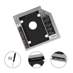 Adaptor HDD Caddy Pentru Laptopuri cu Unitate Optica de 12.7 mm - Img 3