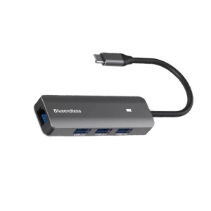 Adaptor Multiport USB-C, Hub 4 In 1, Blueendless BS-LH04, RJ45, USB 3.0 - Img 2