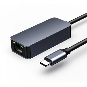 Adaptor USB Type-C la Gigabit Ethernet RJ45, Basekit, 2500Mbps, Gray - Img 3