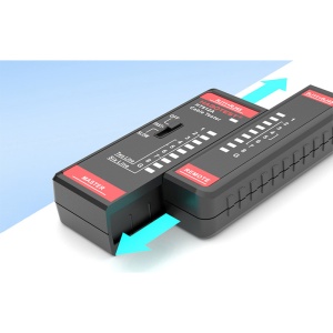 Aparat de Masura Digital, Habotest HT812A, Tester Cablu Retea, RJ45, RJ14, RJ12, RJ9 - Img 3