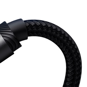 Cablu de Date USB-A Tata la USB-C Tata, McDodo 0020, 6A, Indicator LED, Ajustare Automata a Intensitatii, 1.2m, Negru - Img 4
