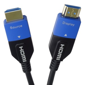 Cablu HDMI 2.1 (T) la HDMI 2.1 (T), Fibra Optica AOC, Ultra High Speed 48 Gbps, Basekit, 8K@60Hz, 4K@120Hz, Activ - Img 2