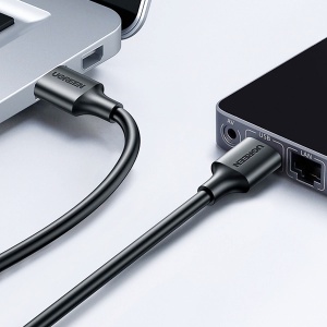 Cablu USB-A 2.0 (T) la USB-A 2.0 (T), 480 Mbps, Ugreen US102, Negru - Img 3