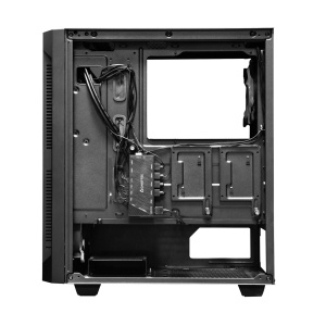 CARCASA CHIEFTEC, Middle Tower, ATX, "HUNTER", fara sursa,sticla securizata, 4xfan, USB 2.0x1, USB 3.0 x 2, Jack 3.5mmx2, mesh, fan ctr (inclusiv RGB), telecomanda "GS-01B-OP"  - 3