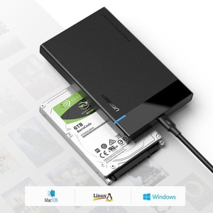 Carcasa rack Premium pentru HDD/SSD extern 2.5 Ugreen US221 50743, 2.5 inch, SATA, UASP - Img 7