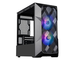 CARCASE Cooler Master TD300 Mesh, M-ATX,U3*2,ARGB Hub*1,Front PWM ARGB fan*2,Grey TG, "TD300-KGNN-S00"  - 3